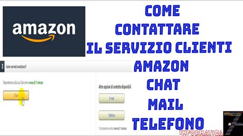 amazon contattaci telefonicamente.